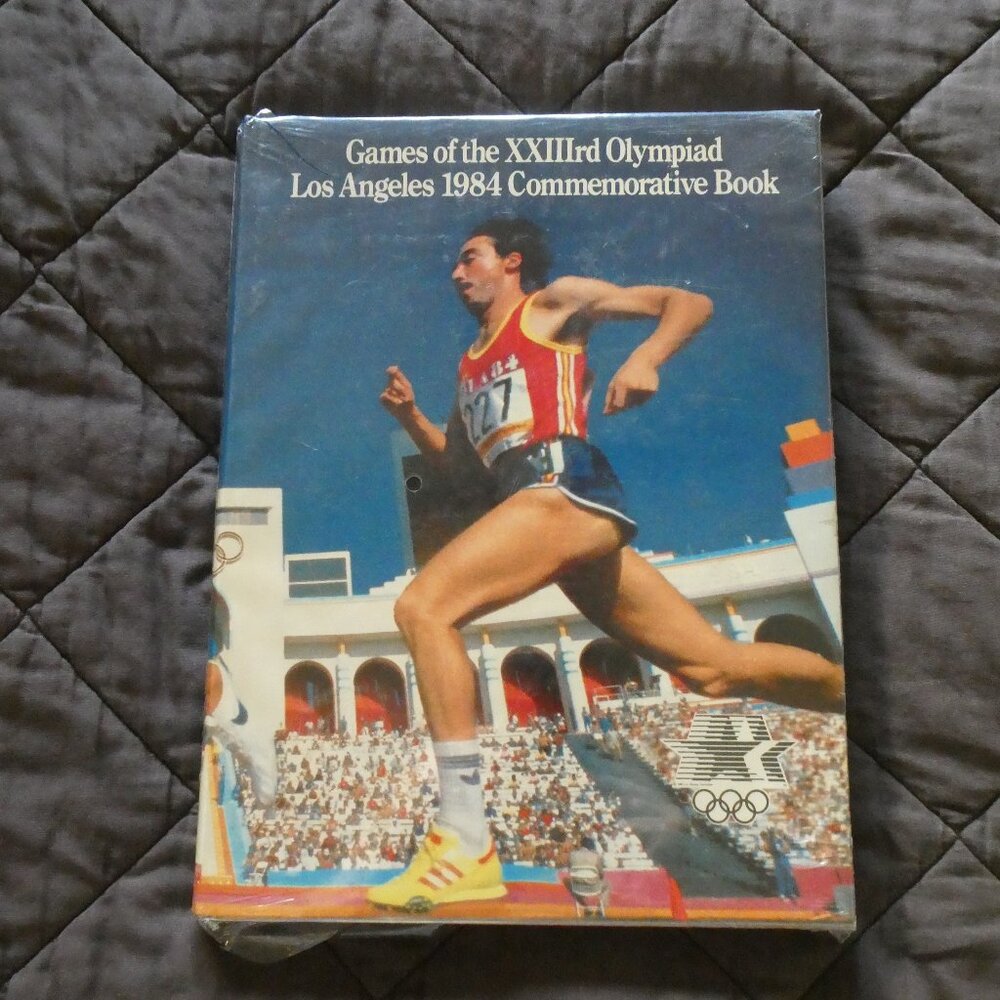 NEW- Games of the XXIIIrd Olympiad Los Angeles 1984 Commemorative Book Olympics